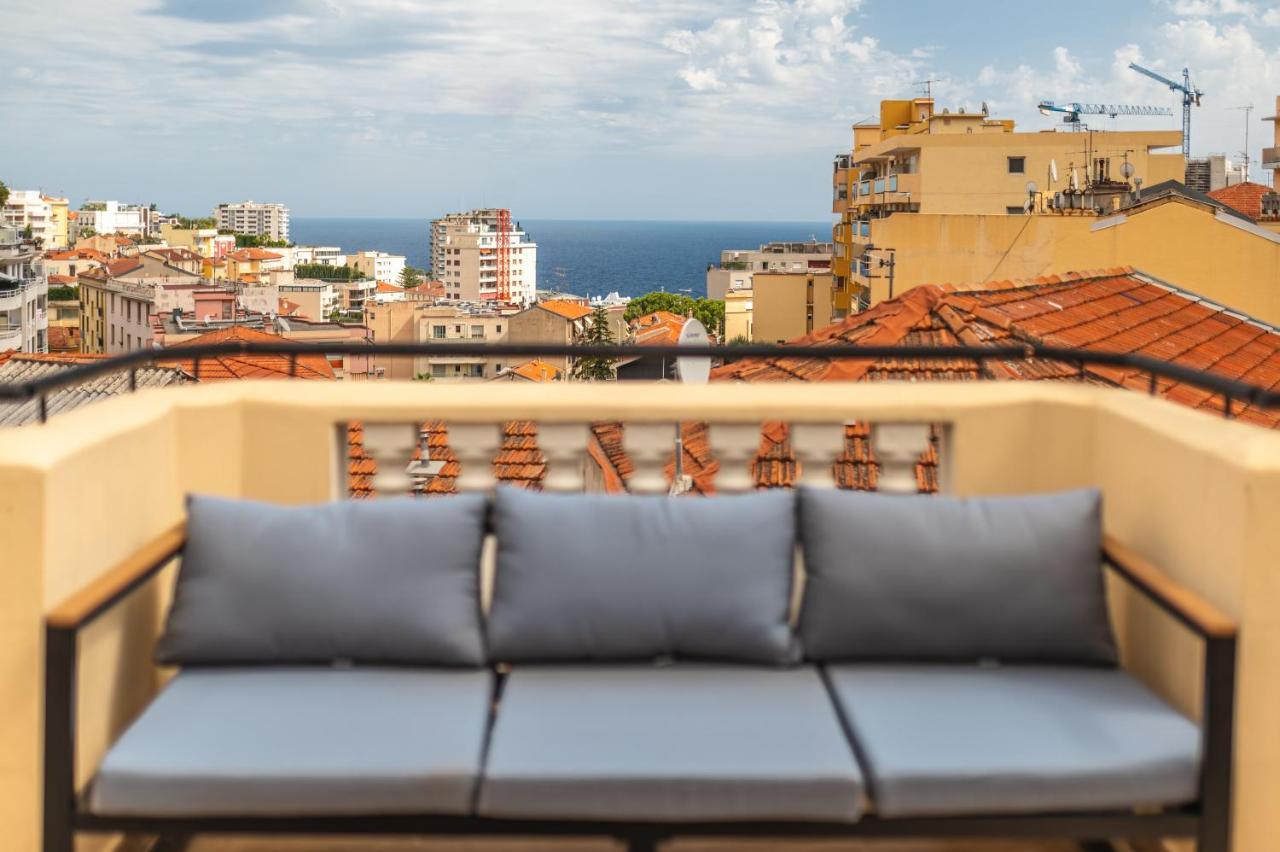 Superbe Penthouse Proche Monaco Grande Terrasse Apartman Beausoleil Kültér fotó